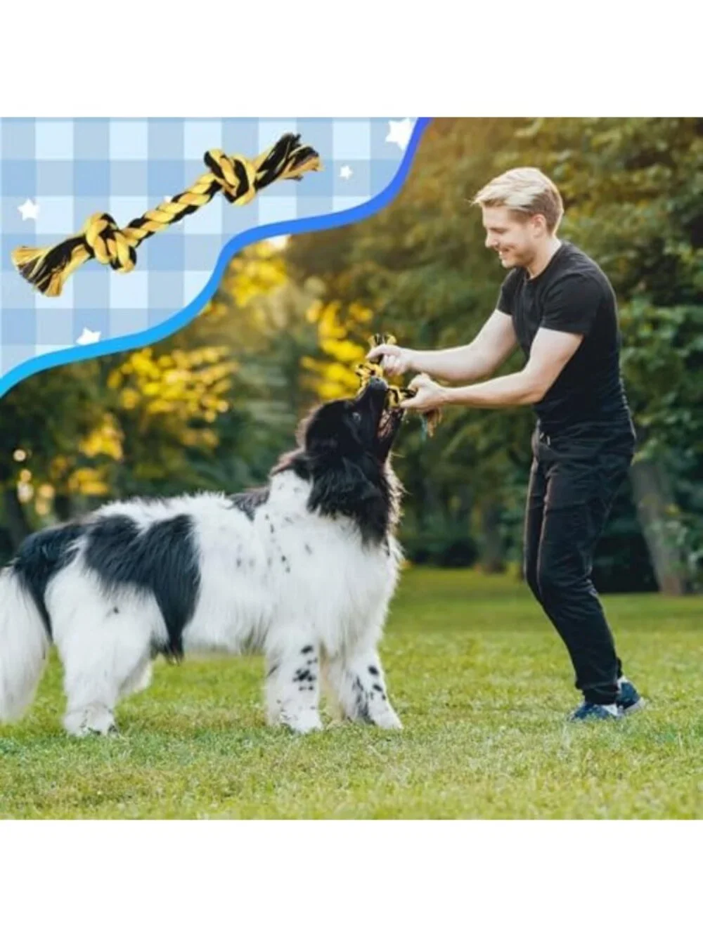 15 Pcs Heavy Duty Dog Rope Toys for Aggressive Chewers - Durable Tug Toys
